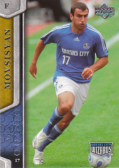 Yura Movsisyan Kansas City Wizards UD MLS 2007 #59